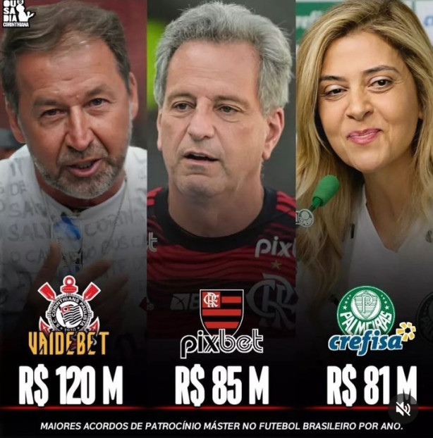 Simplesmente a camisa mais valiosa do futebol brasileiro