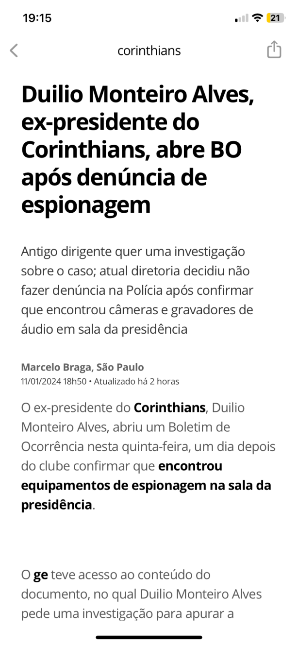 O que acham disso? Kkkk