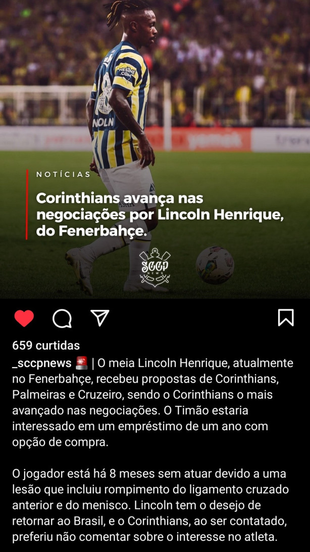 Corinthians avana por meia!