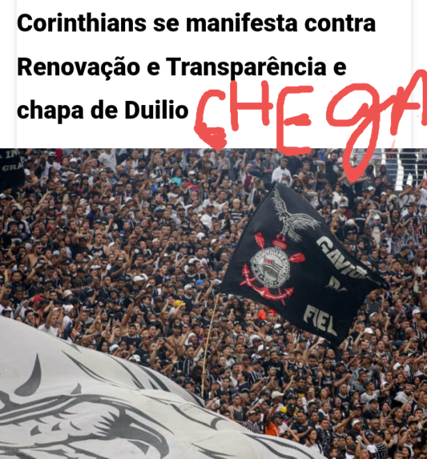 Corinthians daqui pra frente ser como?