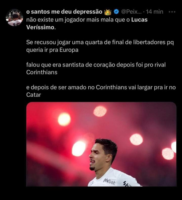 Perfil Santista detonando o Ver�ssimo