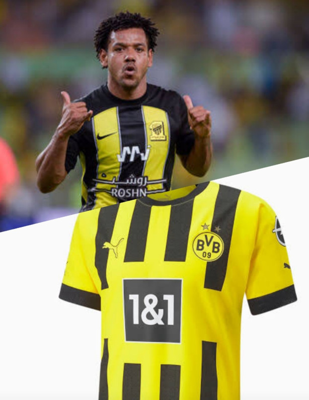 BVB: Borussia Dortmund <br> </div> </figure> Uniforme do BVB: Amarelo e