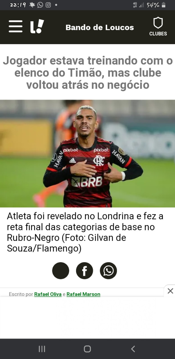 mateuzinho no Corinthians!