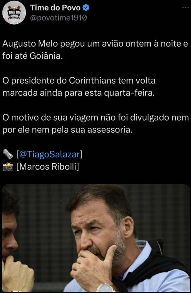 Augusto Melo est em Goinia!