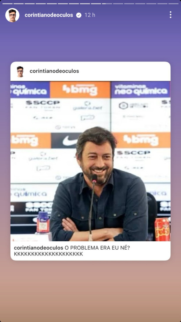 o problema era ele?