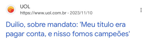 Discurso do Du�lio
