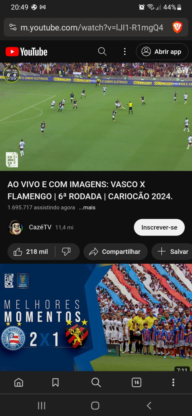 Torcida do Flamengo no  a maior do pas?audincia nem se compara com a nossa nos clssicos!