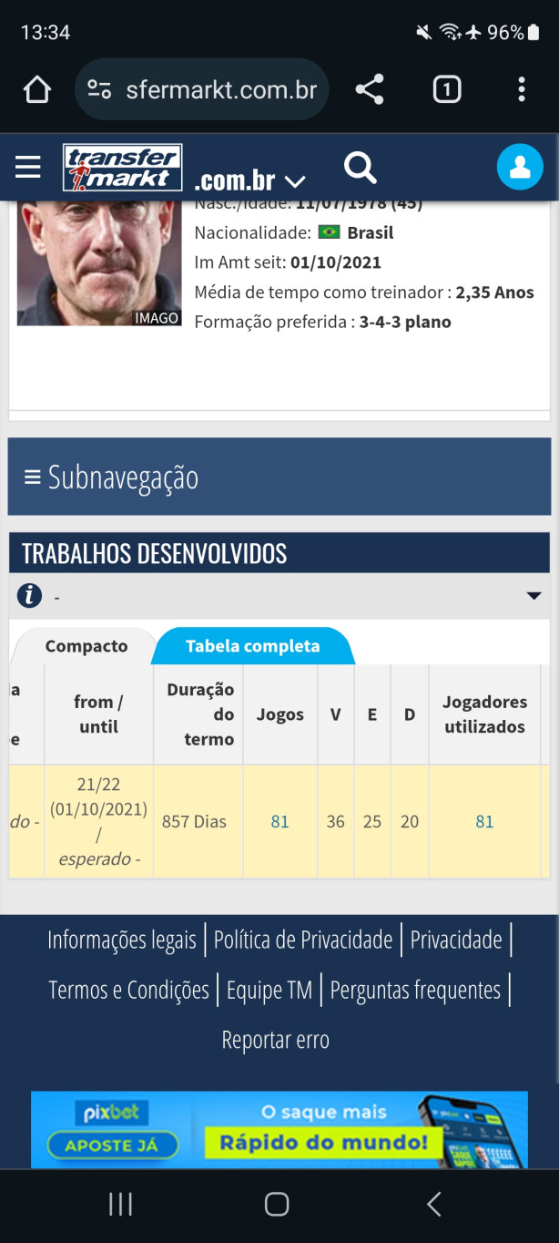 Ele n�o tem o n�meros muito bom <br> </div> </figure> <br><br> Segundo g.e, o