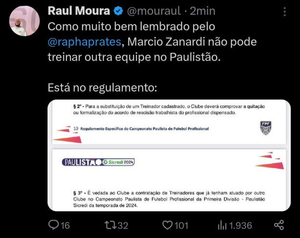Zanardi n�o vem!