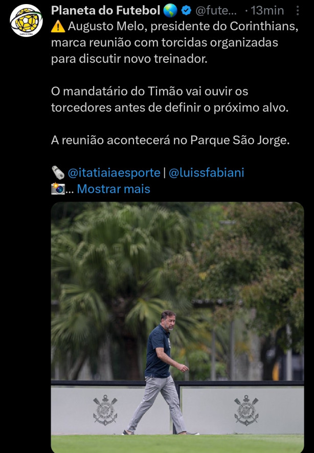 Augusto Melo � fraco e mais do mesmo
