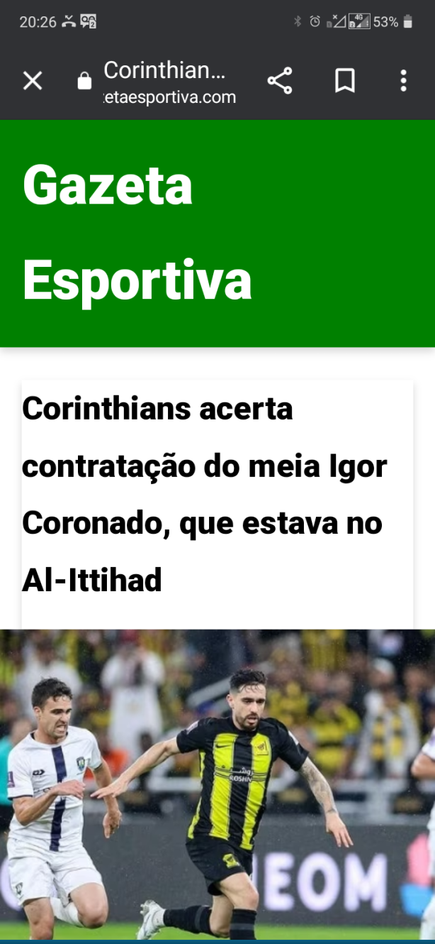 fechado! Corinthians fecha com igor coronado
