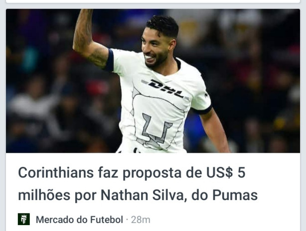 Corinthians demonstra interesse