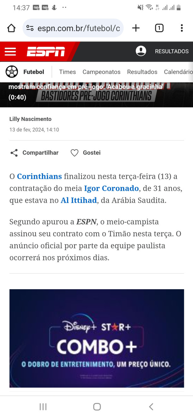 Assinou (Igor Coronado)!