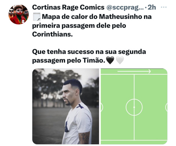 Corinthians repatriando outro jogador
