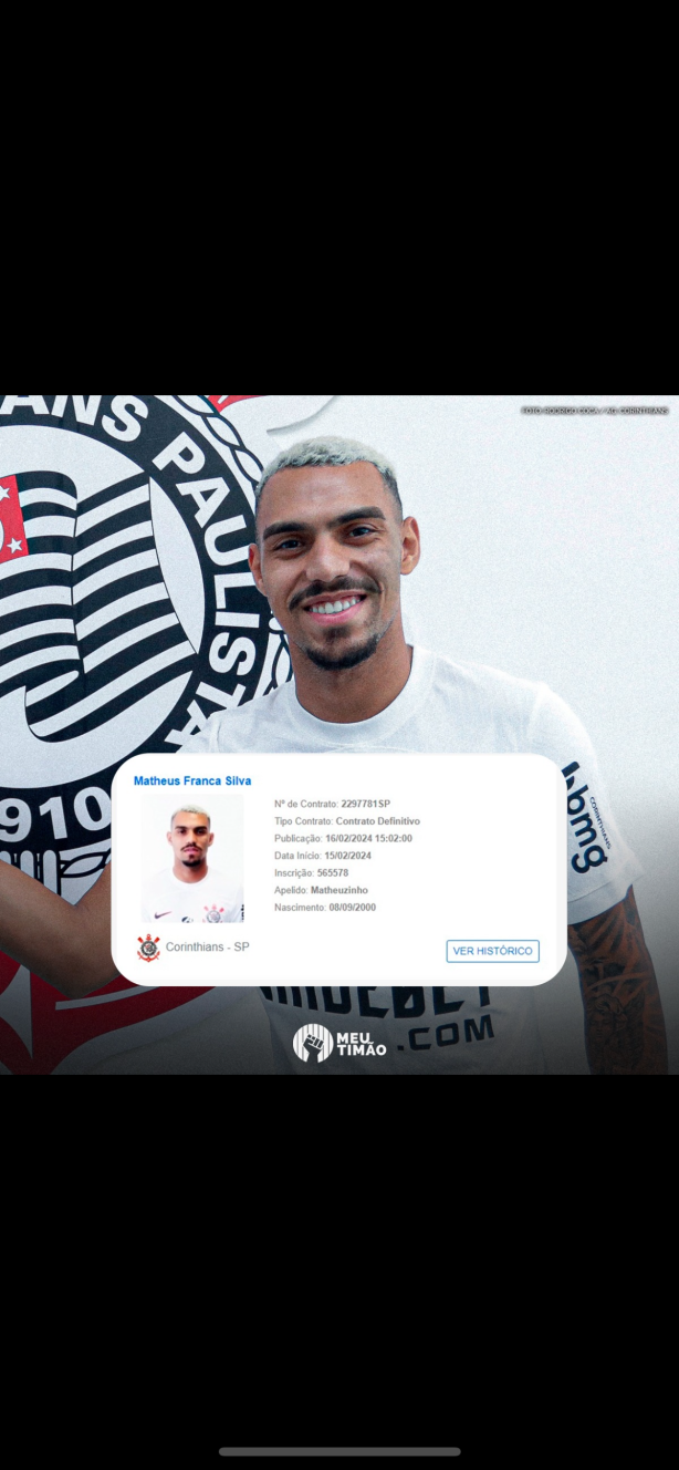 Matheus Fran�a enfim bidou!