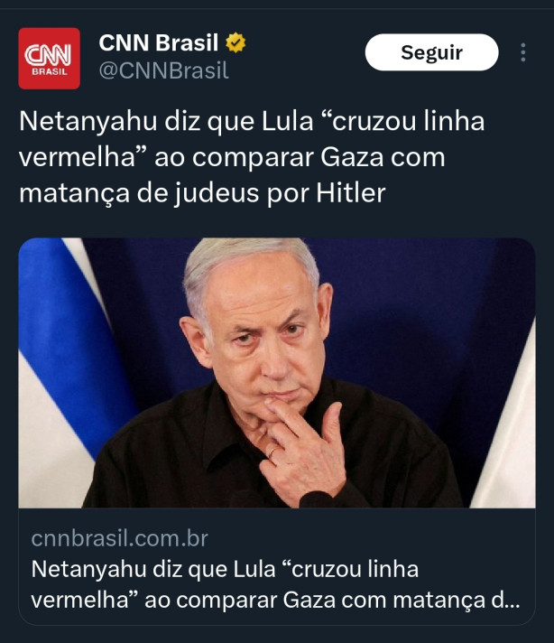 (Off) Brasil querendo guerra com Israel kkkkkkkkkkk