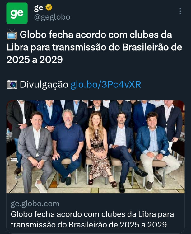Corinthians no passa na Globo at 2029 kkkkkkkkkkk