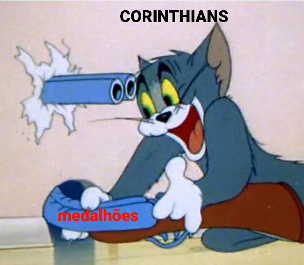 Meme que resume os medalh�es no Corinthians!