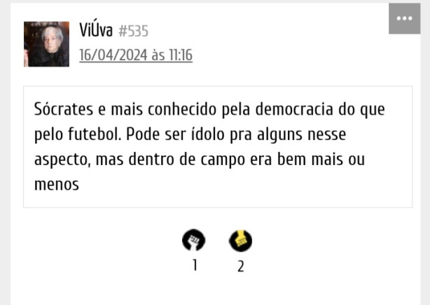 Olha a� ohhh o com�dia que se diz torcedor do corinthians