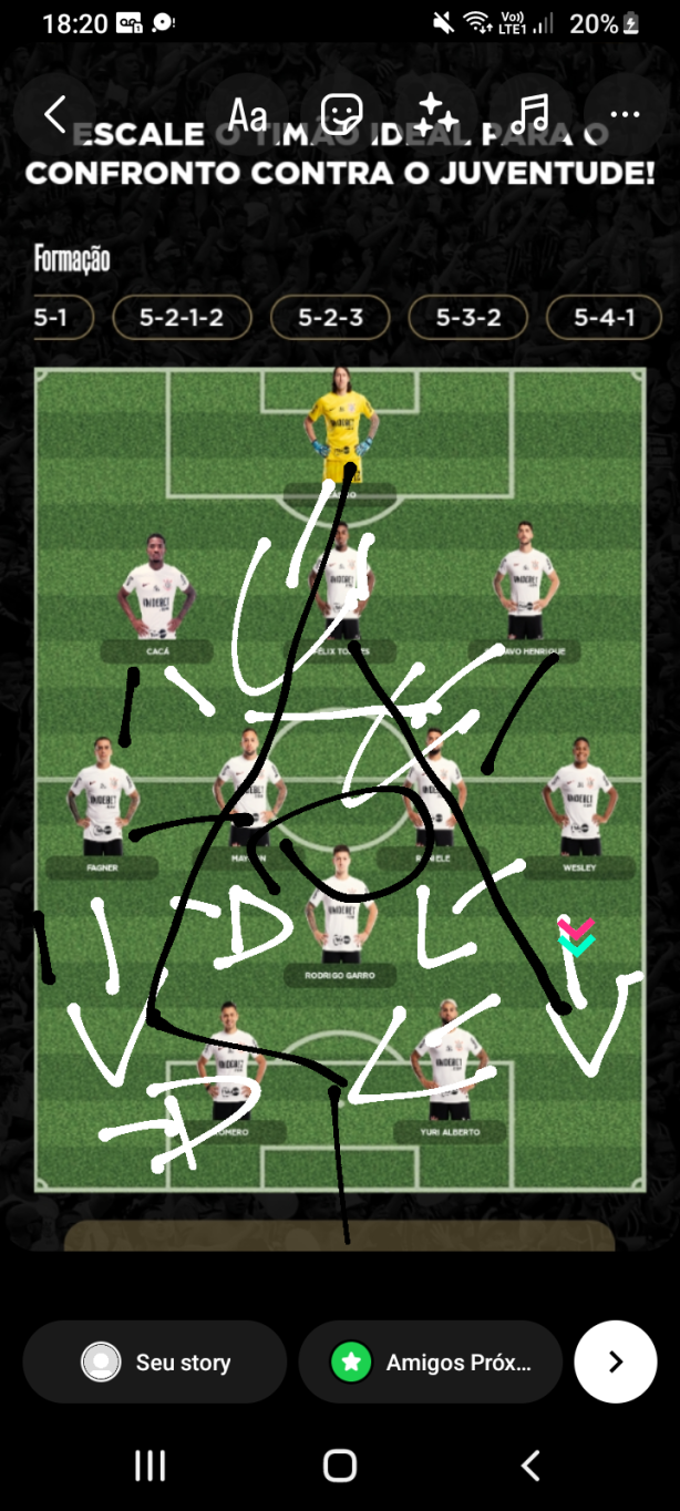 Esquema t�tico e movimentos! Avalie?