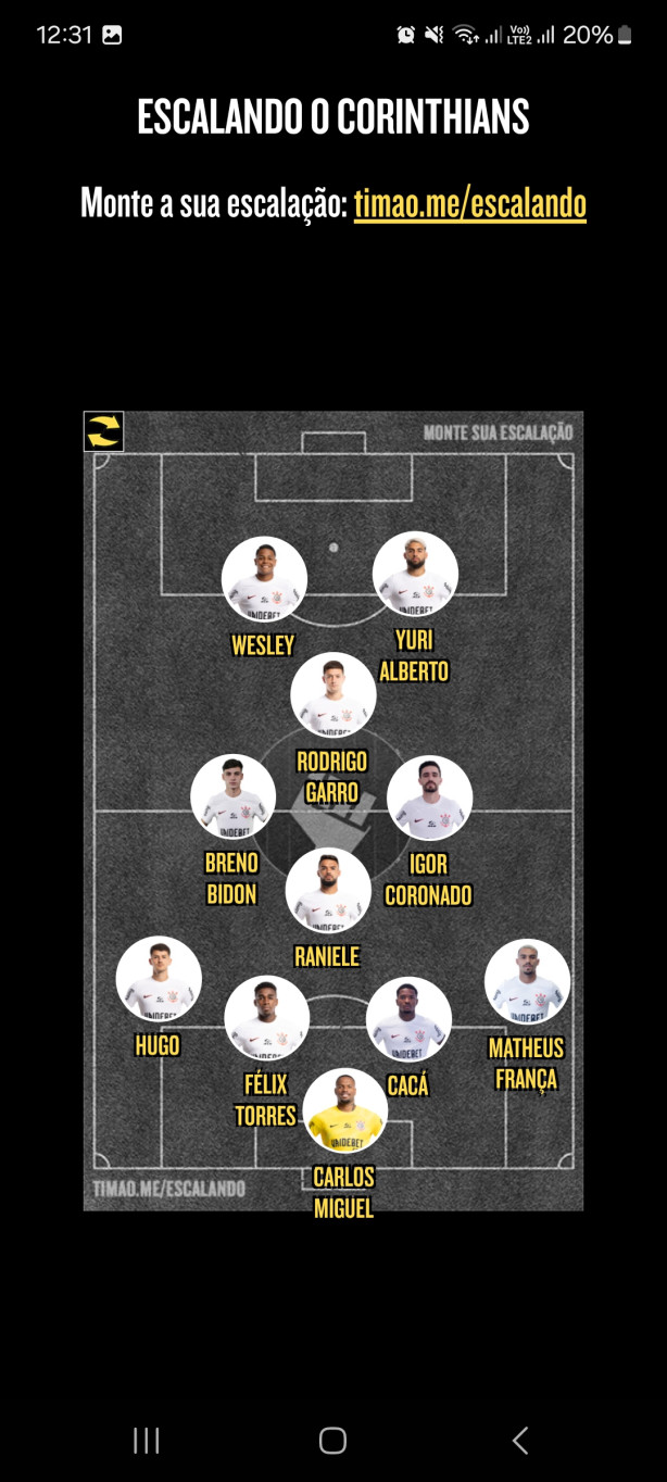 O time precisa de mudan�as