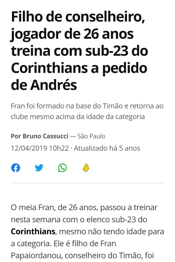 Mais uma...