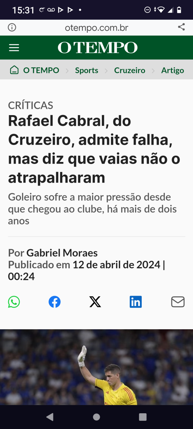 "Naum aguentu pressaum vou pru cruzeiru"