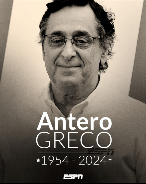 Off - Antero Greco faleceu!