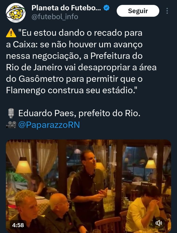 (Off) Flamengo polcia federal