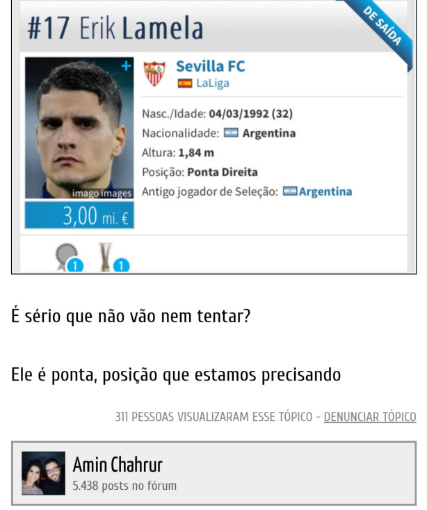 Torcedores do Corinthians abordaram meu av� hoje no Supermercado