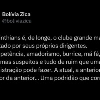 Concordo 100% com o mano Bolivia Zica!