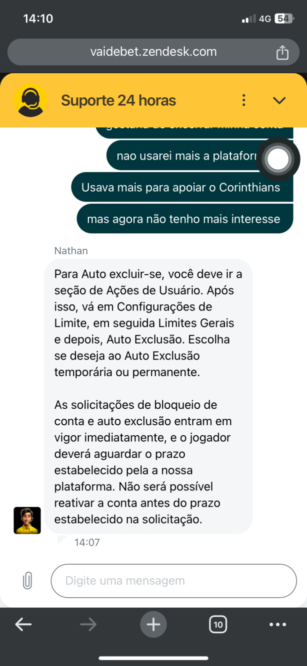 Fiz minha parte
