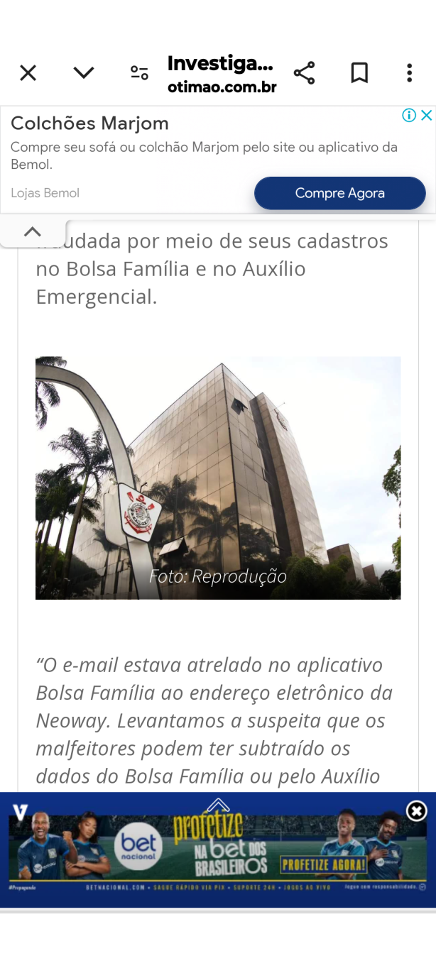 Primeiras Atualizaes do Caso da VAIDEBET