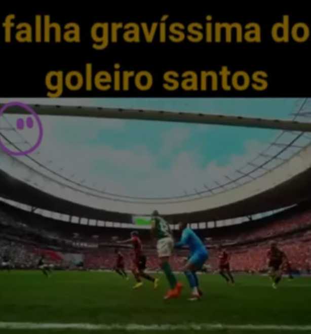 Goleiro Santos Naaaaaooooo n�o e n�o