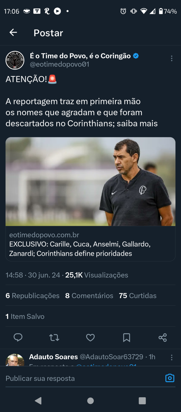 Lista de possveis treinadores do Corinthians