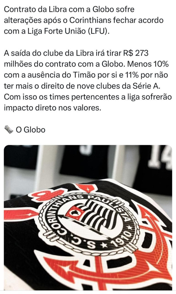 Chupa libra aqui  Corinthians po-rra!