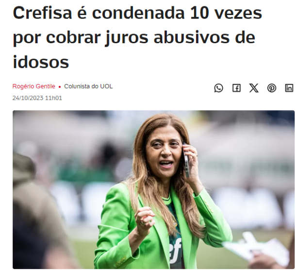 Crefisa - Um mar de imoralidade