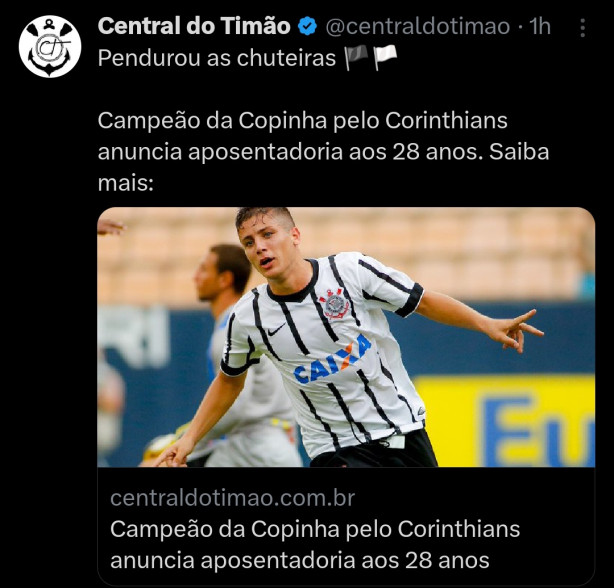 Matheus Cassini se aposentou com 28 anos!