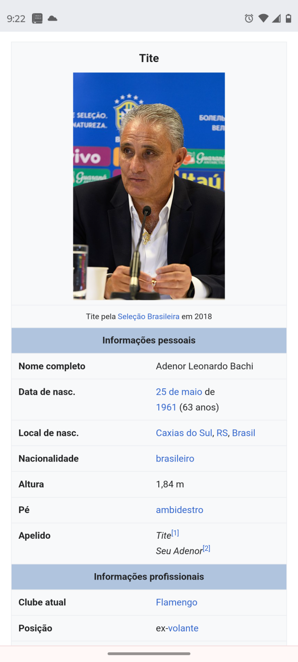 Treinador Velho!