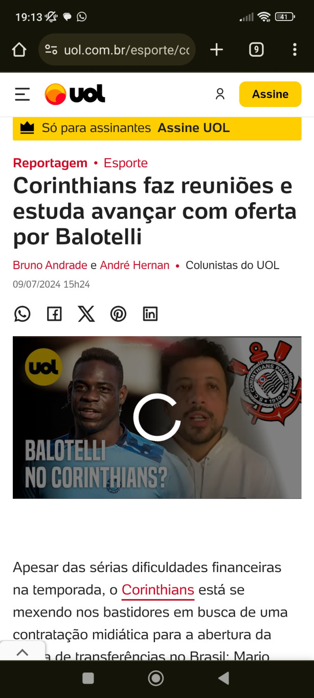 Ser�? Seria a contrata��o da d�cada