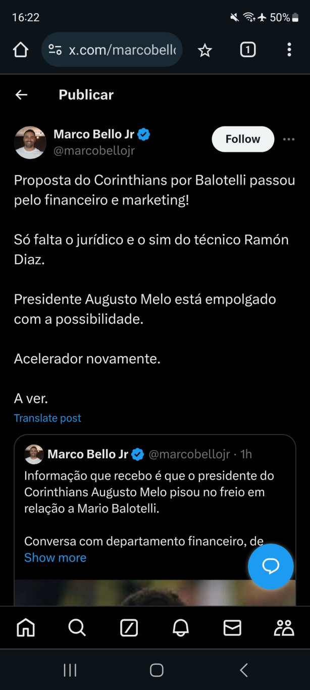 Segundo marco bello ...