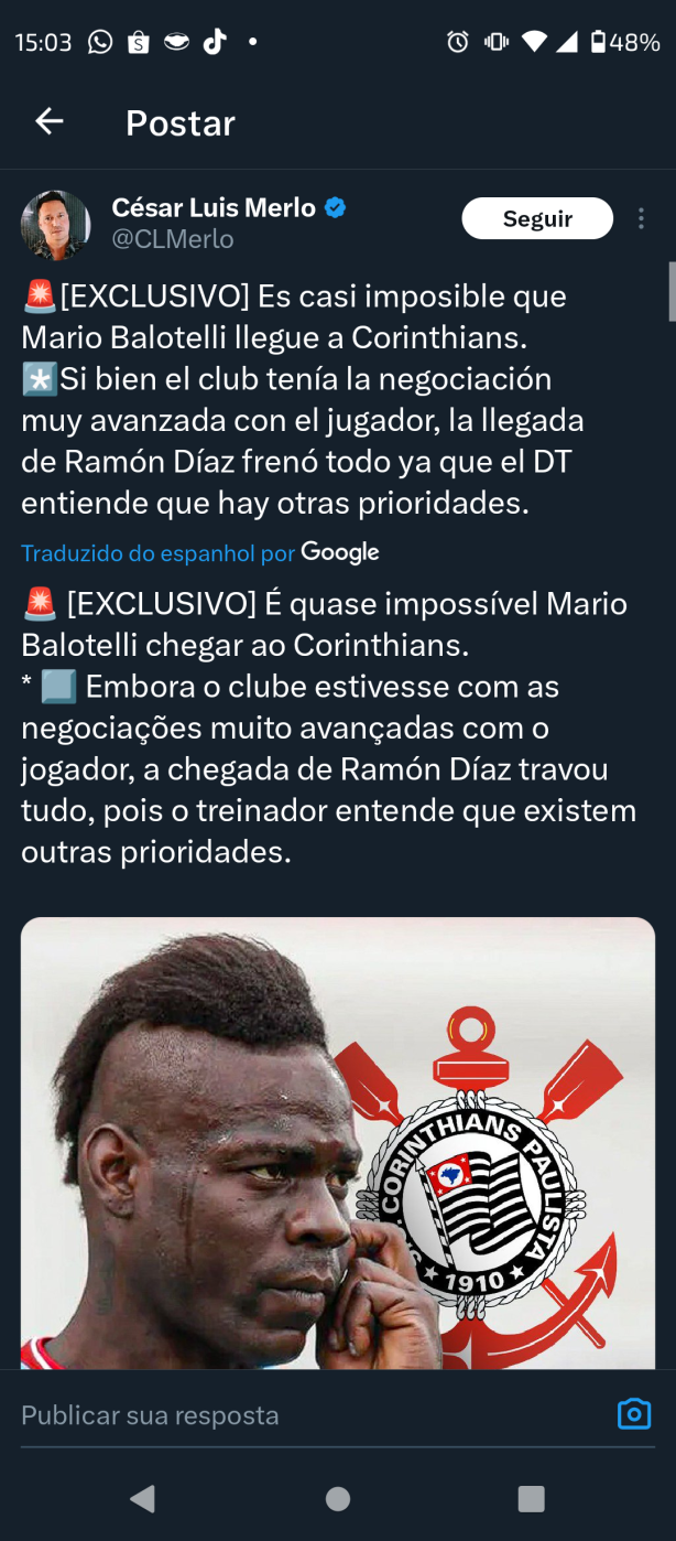 Parab�ns ao Ram�n Diaz