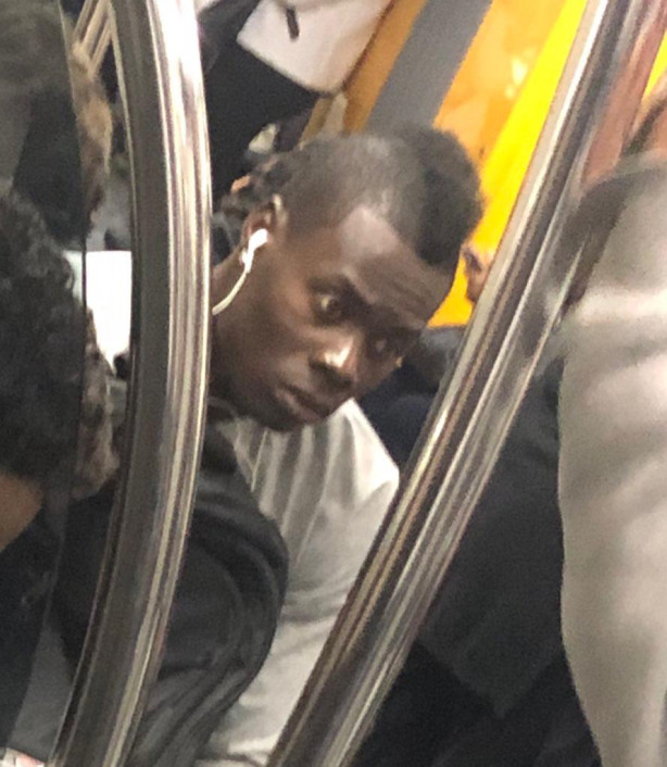 Balotelli no metr�