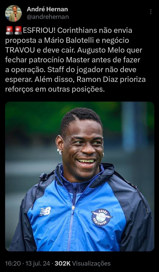 � eu avisei