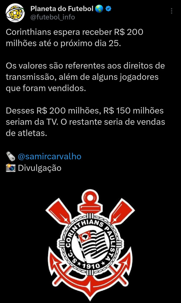Falta de grana nunca foi o problema