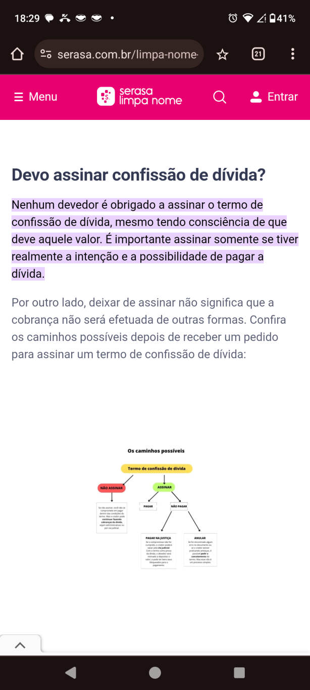 Porque o Du�lio assinou uma declara��o de d�vida para a KPMG?
