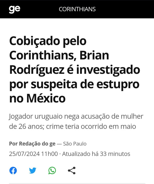 Vamos falar de Brian Rodriguez