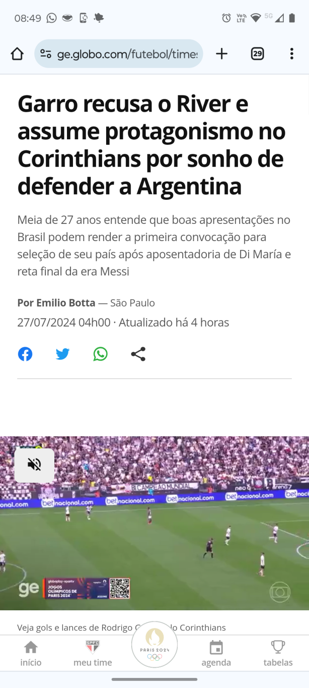 faltava um jogador como esse no Corinthians!