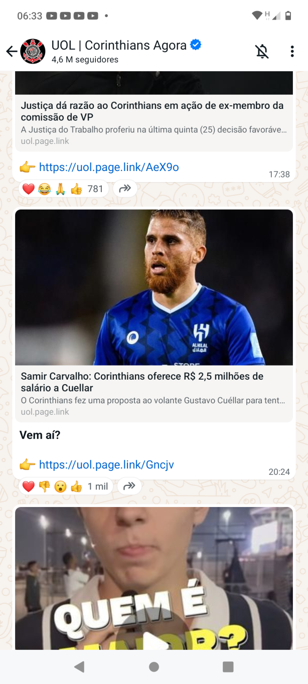 Ladeira a baixo ...