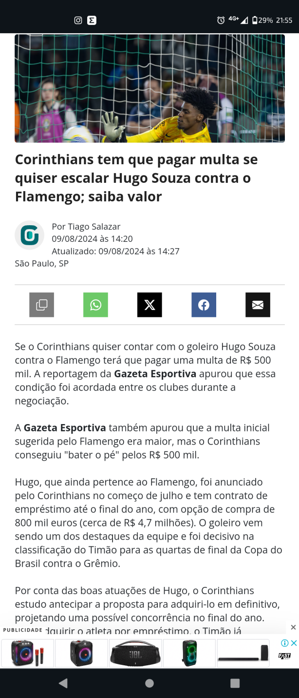 Bora antecipar o Hugo
